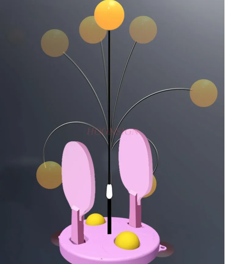 Kinder-Tischtennistrainer zur Myopieprävention für den Innenbereich, Einzel- und Doppelspiel-Selbsttrainingsgerät, Visietrainingstisch