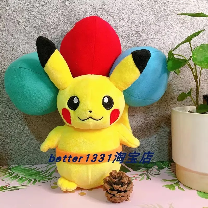 Original Japão Okinawa Limited Balão Voador Pikachu Boneca de Pelúcia 2021 Spot Pokémon