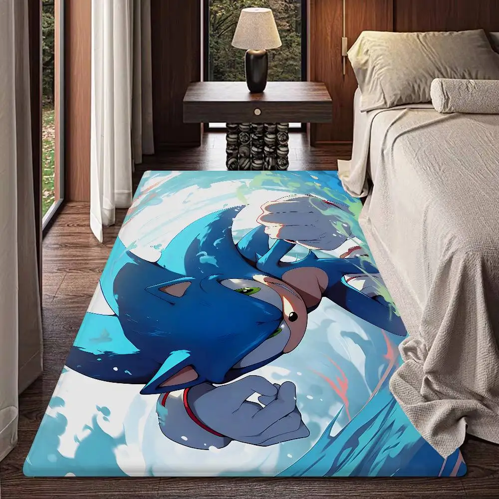 S-Sonics Cartoon Floor Mat Non-Slip Laundry Room Mat Laundry Decor Balcony Child Living Room Household Carpets