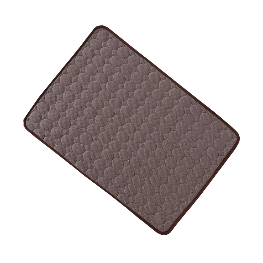 

Summer Mat Pet Feeding Mats for Dogs Cool Cooling Bed Portable Indoor Puppy Pad