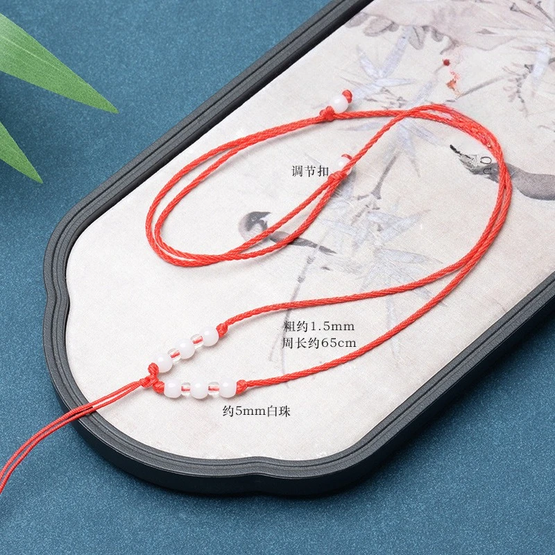 20 قطعة قابل للتعديل حبل المختنق للجنسين بوهو سلسلة بدلاية قلادة ل العقيق الخرز الأحجار الكريمة والمجوهرات