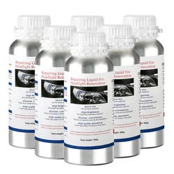 Car Headlight Repair Fluid High Quality headlight repair fluid kit Auto headlamp scratch repair yellow renovation 800G