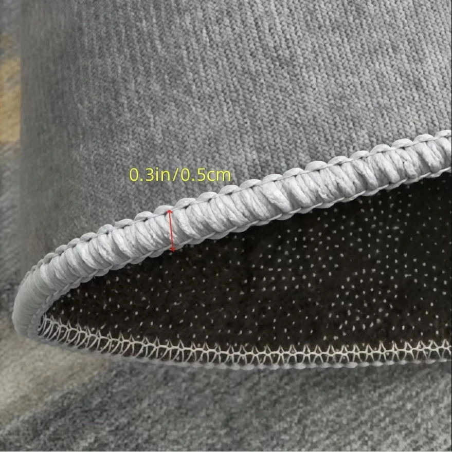 VIKAMA الكرتون عيد الميلاد الرنة جولة البساط غرفة المعيشة غرفة الاطفال عطلة ديكور خلق جو مريح عيد الميلاد