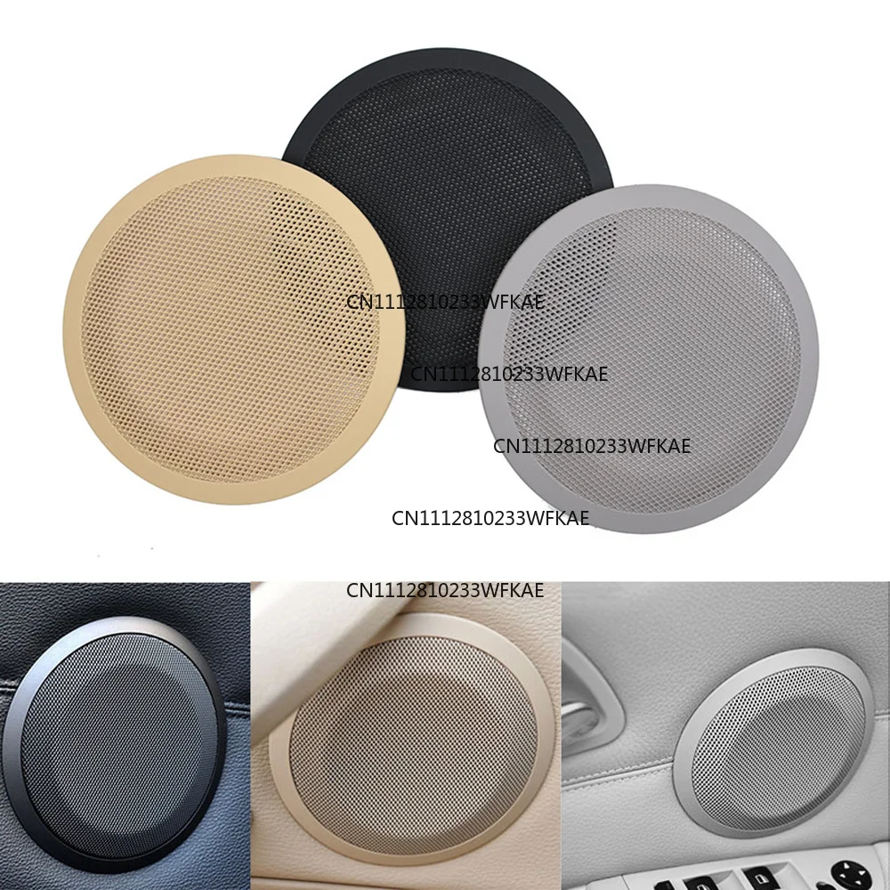 For BMW 3 Series E90/91 X1 E84 318 320 325i Car Interior Left and Right Door Panel Speaker Cover