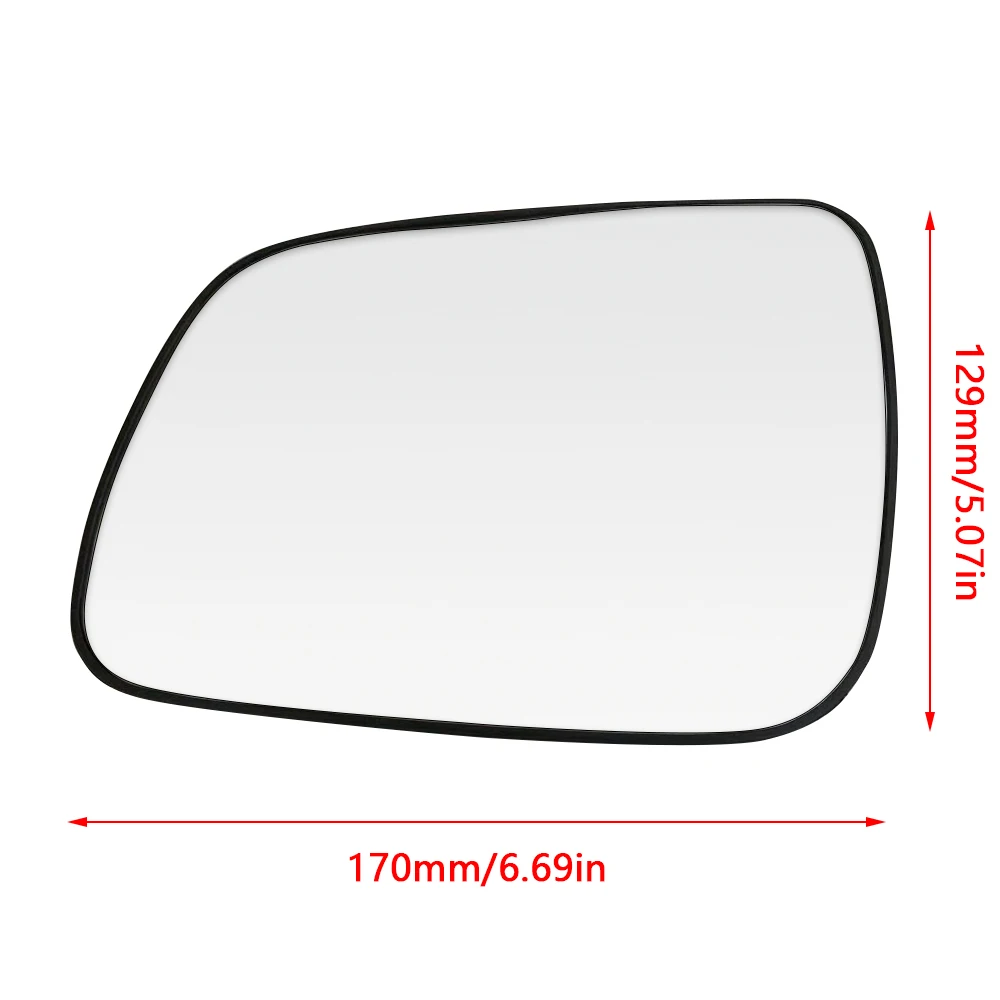 Left/Right Heated Side Rearview Mirror Glass For Mitsubishi Lancer 2008 2009 2010 2011 2012 2013 2014 7632A635 7632A636