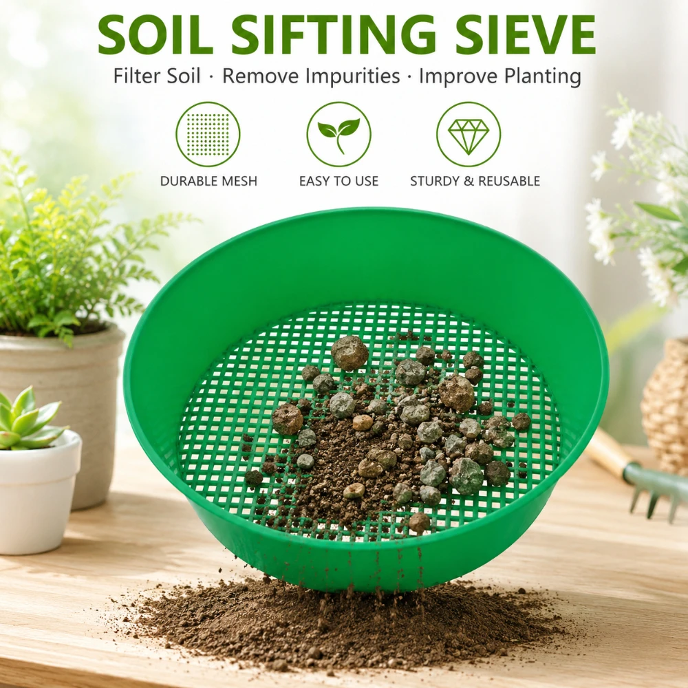 Home Garden 1/3/5pcs Soil Siev - đánh giá và giá Garden Sieve Soil