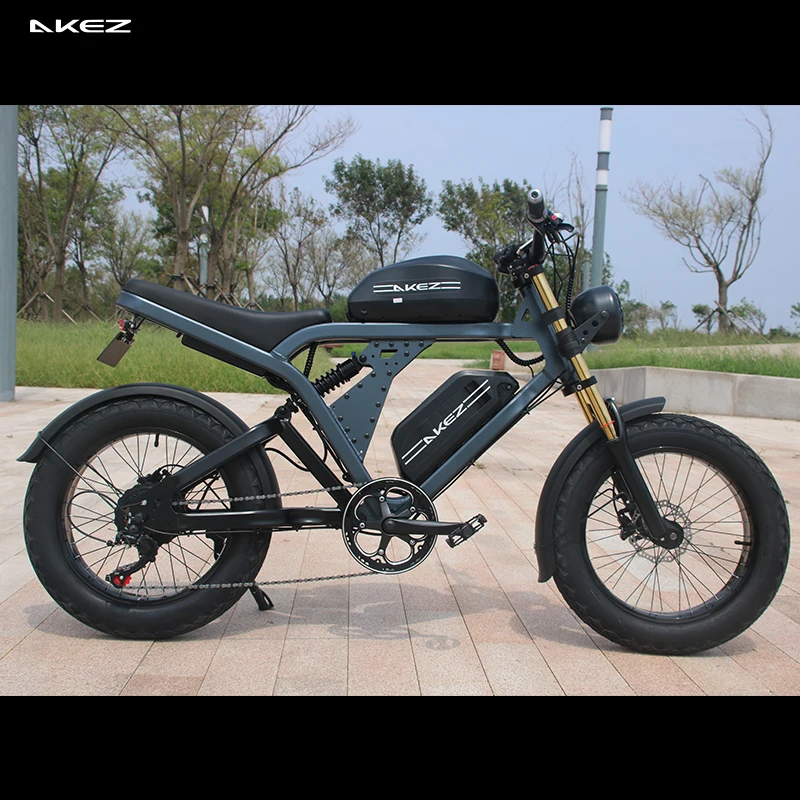 USA Stock Electric Bike with 1500W Brushless Motor 30MPH 41Ah Removable Battery Ebike 7 Speed 20