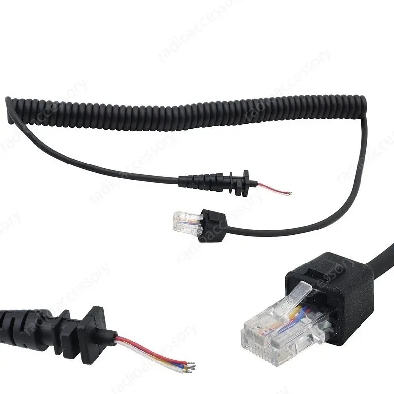 Cabo do microfone ptt hmn3596a para motorola, rádio acessórios para motorola gm300 gm338 gm3188 gm3688 iccom hm-118n
