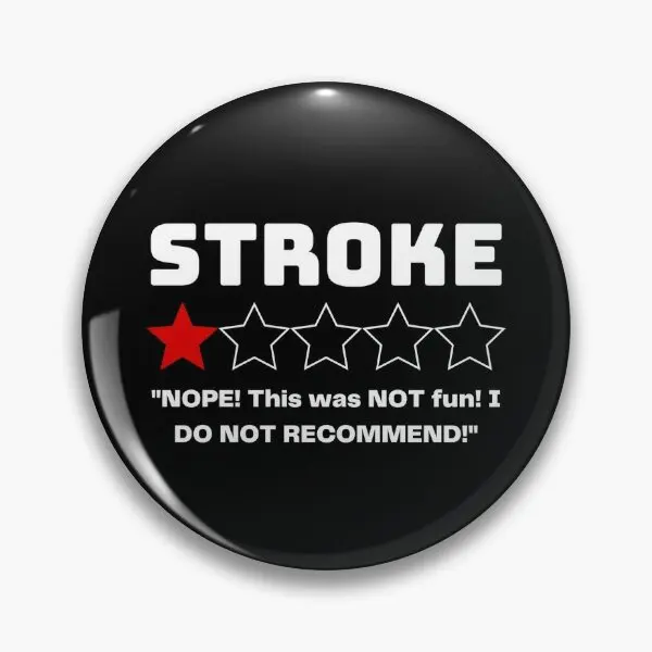 An Honest Review From A Stroke Survivor  Soft Button Pin Creative Women Collar Brooch Jewelry Hat Metal Clothes Cartoon Badge