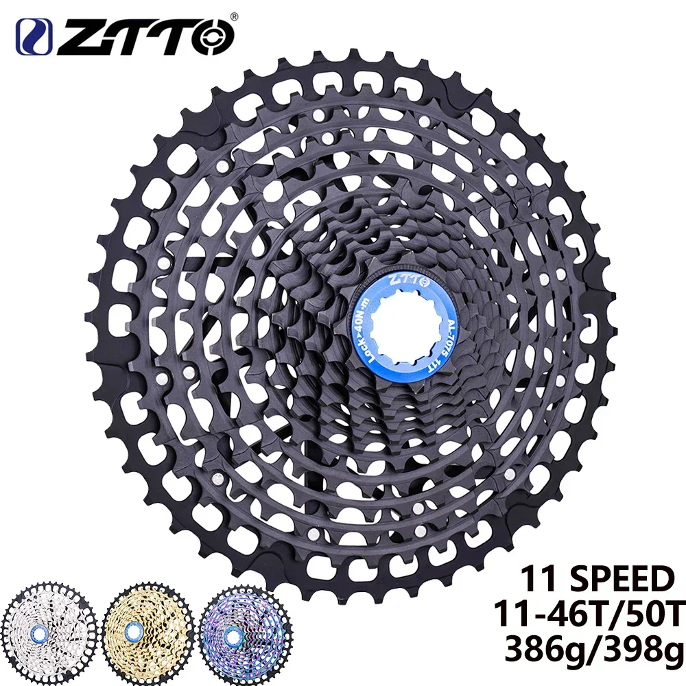 Ztto-超軽量マウンテンバイクカセット,11 s,11-46t,レインボーK7,11v