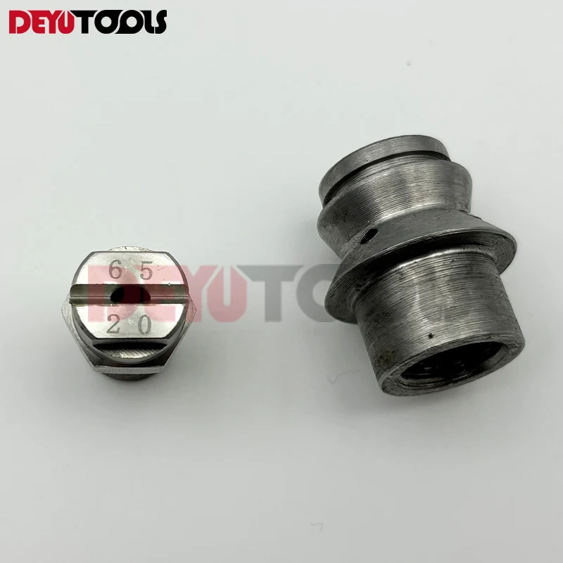putty mortar sprayer, fireproof, waterproof coating, latex paint Airless grouting screw pump machine gun fan iron nozzle tip view 6