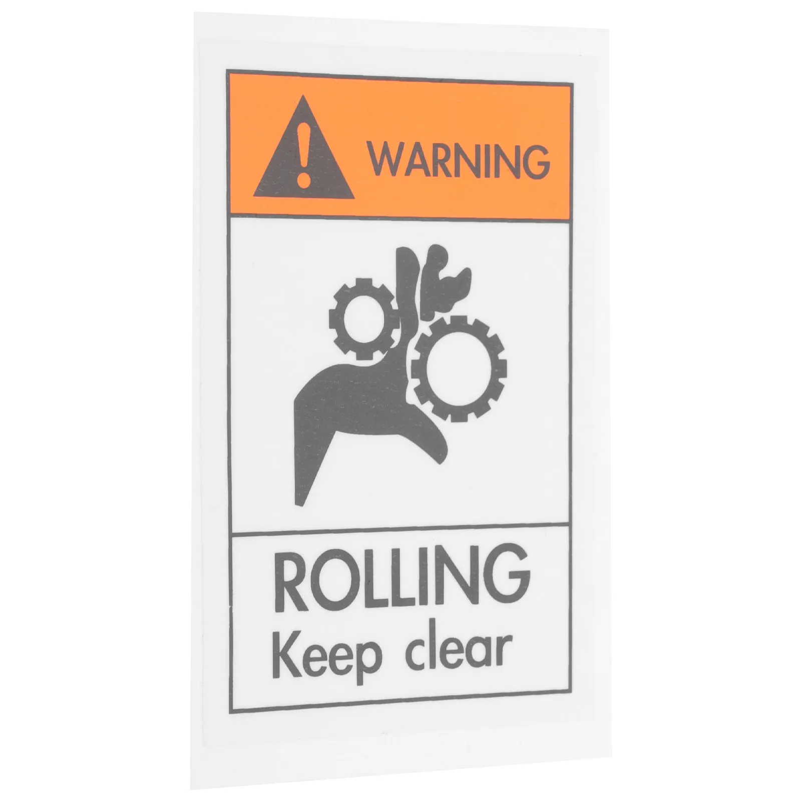 Warning Sticker Safety Label Caution Danger Sign Security Adhesive for Factory Warehouse Office Warning Stickers