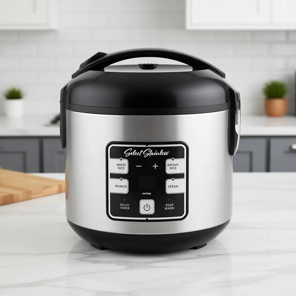 

Digital Rice & Grain Multicooker, Rice Cooker 4 Cup uncooked