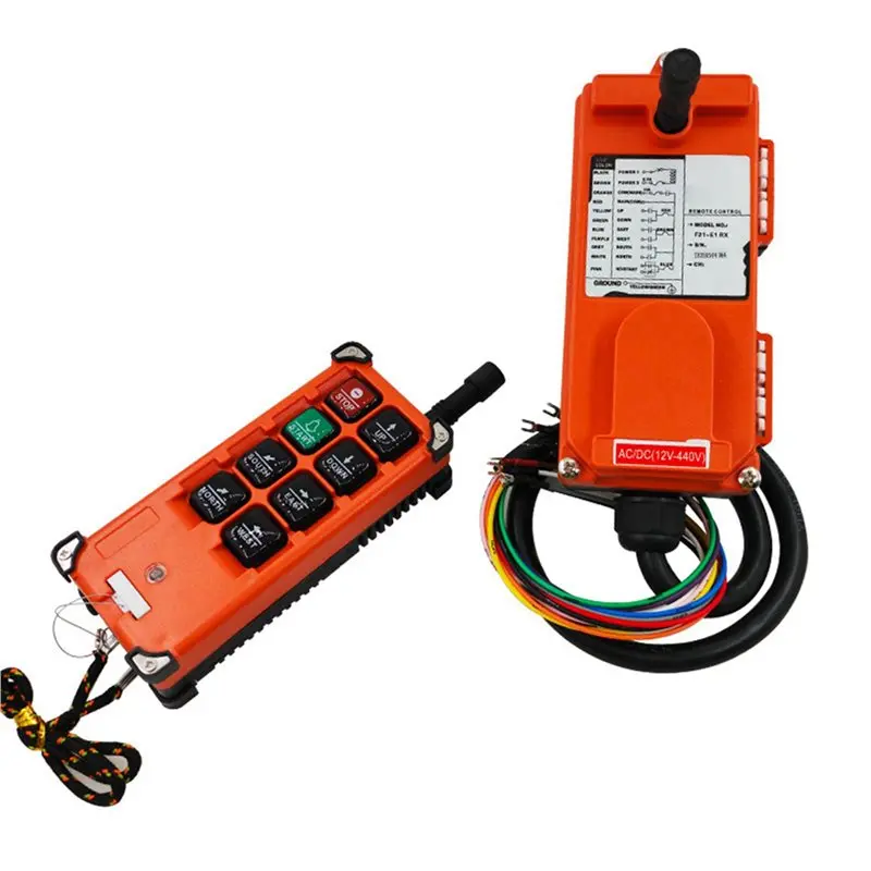 ABMH-2X F21-E1B AC 220V Wireless Industrial Remote Control Switch Is Suitable For Crane Control Crane
