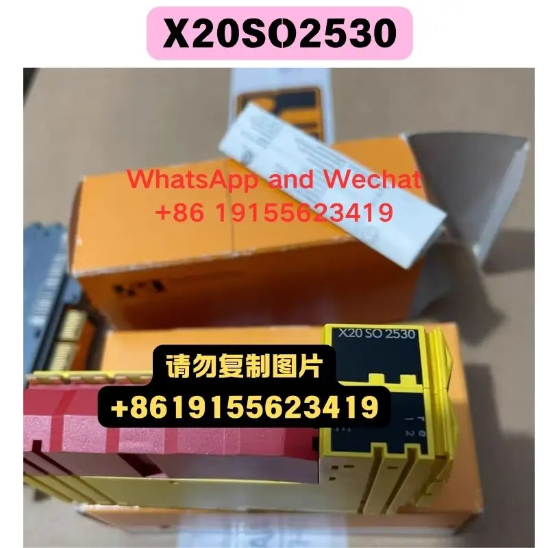 Brand new original X20SO2530 module Functional test OK