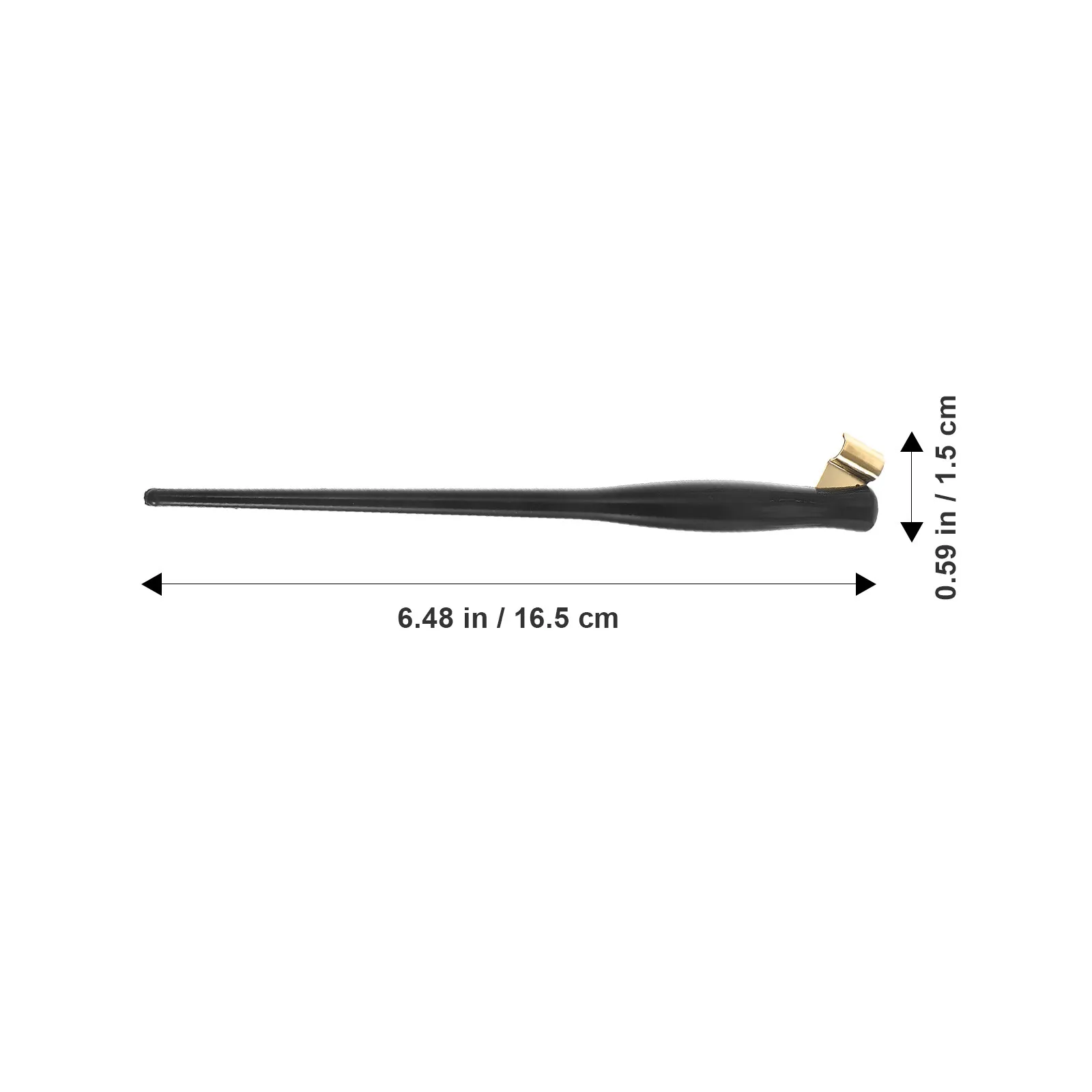 1Set Elegant Calligraphy Dip Pen Set Featuring Gothic Flat Head Tips Bent Design Metal Plastic Body for Signature Drawing