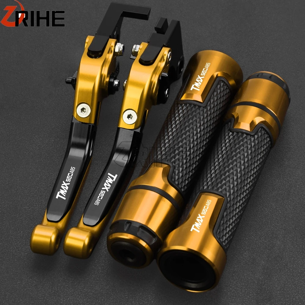 

7/8" 22MM Handle Grips FOR Yamaha TMAX560ABS Tmax TMAX 560 ABS 2020 2021 Handbrake Adjustable Brake Clutch Lever Motorcycle 2022