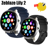 For Zeblaze LILY 2 Smart Watch Strap Soft Silicone Belt Watchband women men Screen protector film