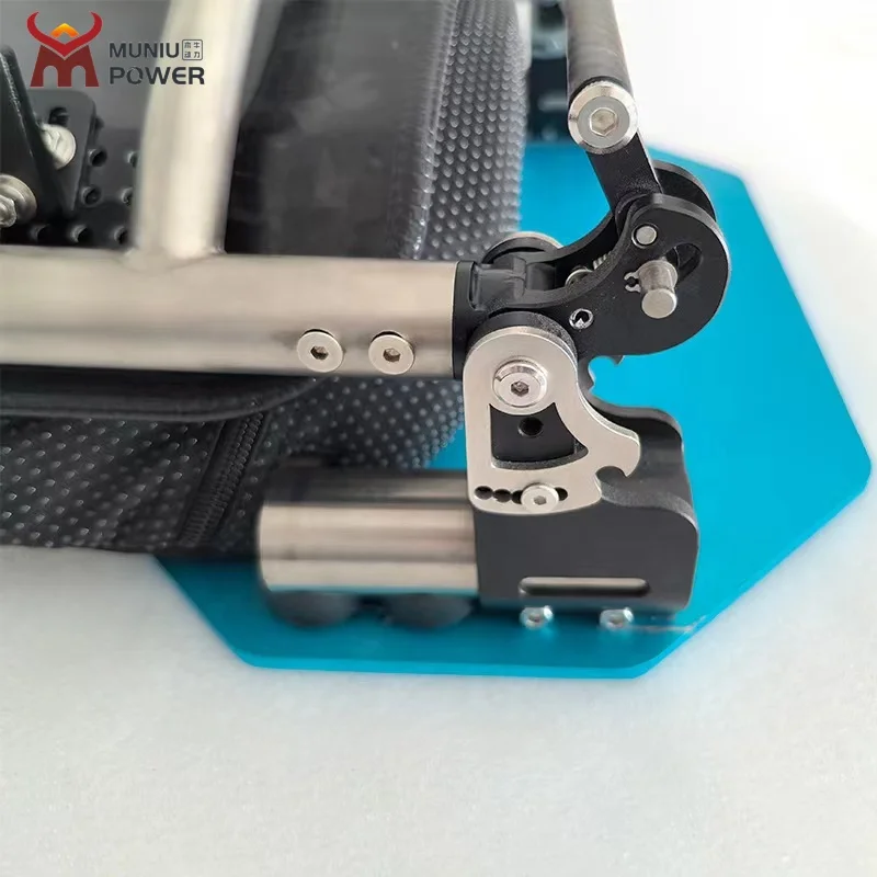 MUNIU Aluminum Alloy Sports  Backrest Folding  Unit for Rehabilitation Therapy Comfortable Support