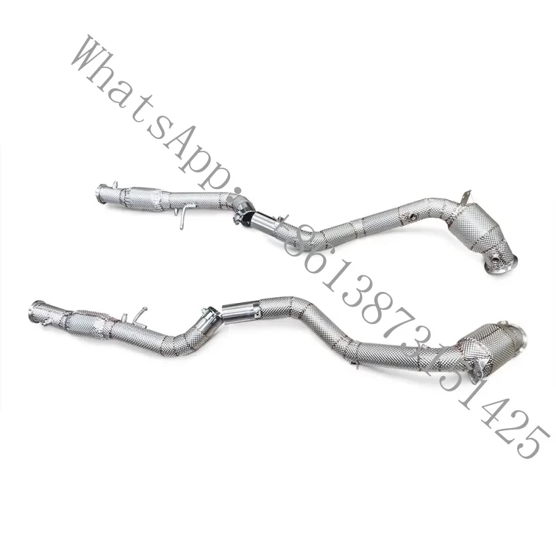 Suitable High-end Exhaust Downpipe with Catalytic Heat Shield G63 2020-2023 Custom Production Direct R