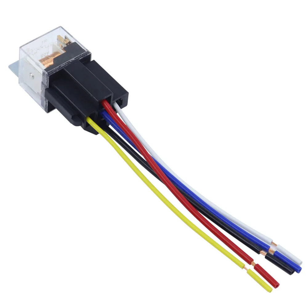 Automotive Relay As The Piture 80A Automotive Relay Dual-contact Structure Oxidation Resistant Pins Plastic Housing