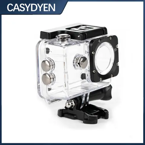 SJCAM 액션 Gopro 액세서리 용 SJCAM SJ4000 스포츠 캠용 방수 케이스 수중 하우징 쉘
