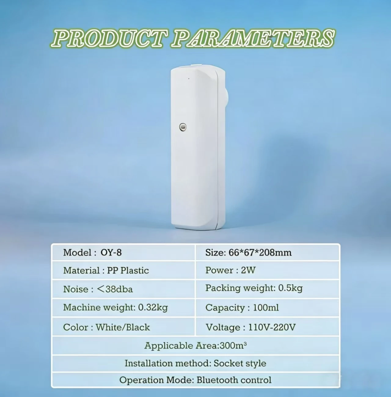 Plug-in-Wand-Duftdiffusor, wasserloser, intelligenter Aroma-Diffusor für ätherische Öle, Heim-Raumduft, Duft-Luftmaschine – Detail 11
