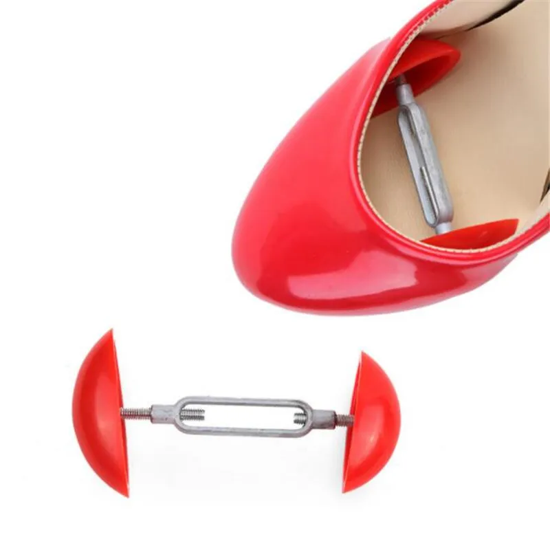 2pcs New Arrival Adjustable Width Extenders Mini Shoe Stretchers Shapers for Men's Women's Shoes Mini Shoe Trees Rack Disener