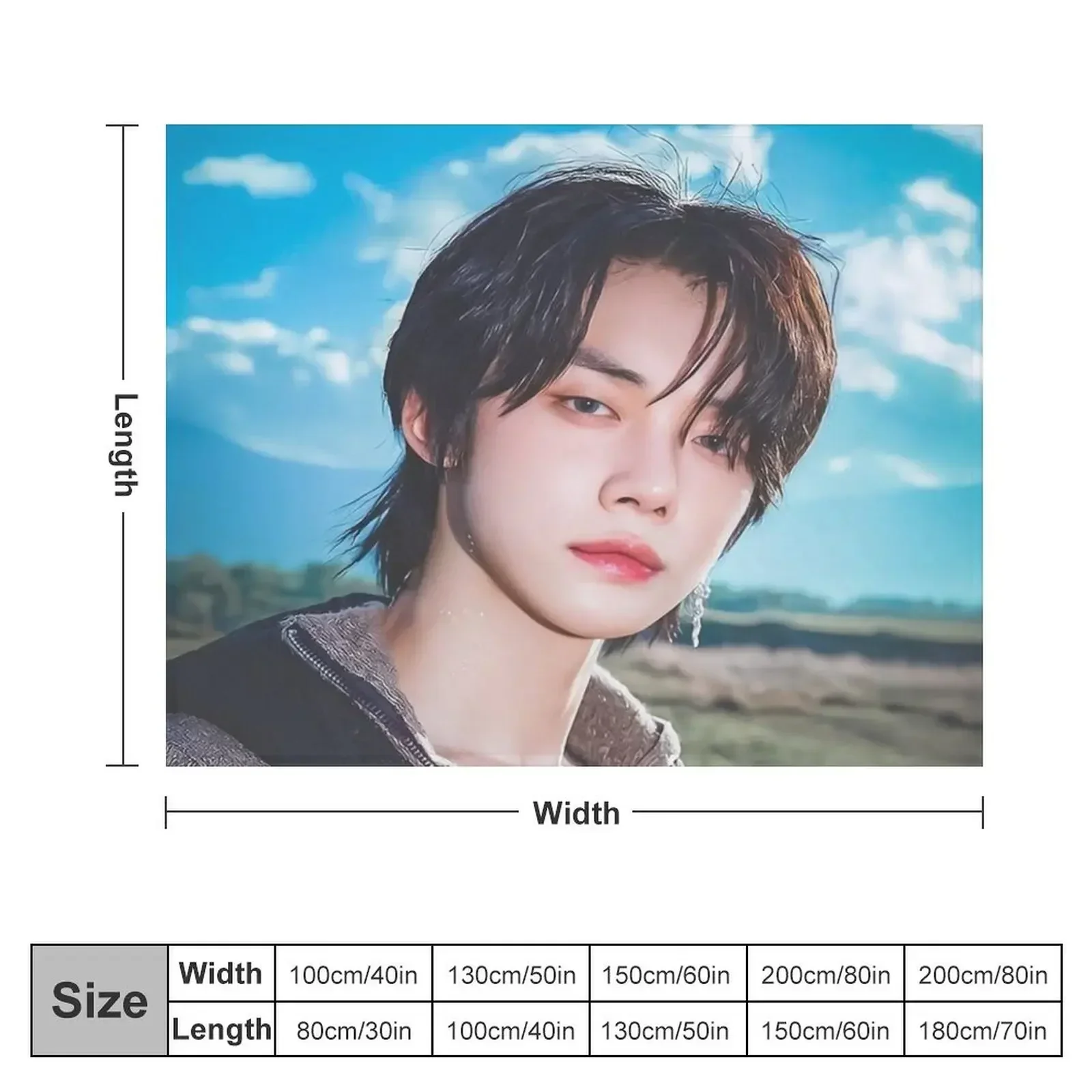 Yeonjun Throw Blanket decorative Blankets Sofas Of Decoration Blankets