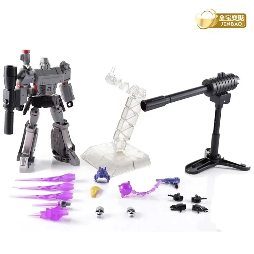 Spot Goods Transformers Jinbao 8002 Little Gun Power Primary Color Small Proportion KO MGC Action Figure Toy Collect Gifts