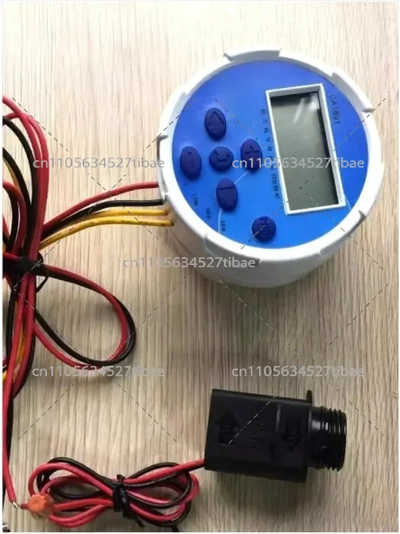 

9V Battery Powered Irrigation Timer 2 Inch DN50 Valve Water Controller for Garden Lawn Irrigation