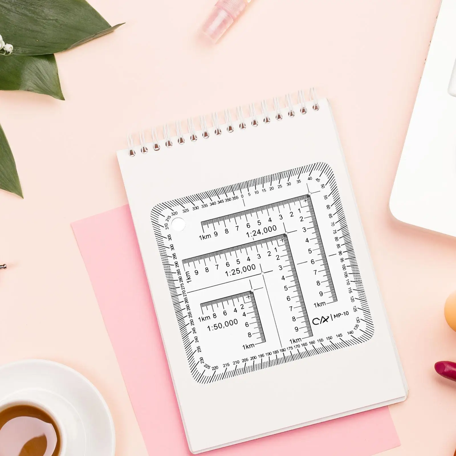 Pocket Grid Portable Educational Easy to :24,000 Scale Accurate for Utm,