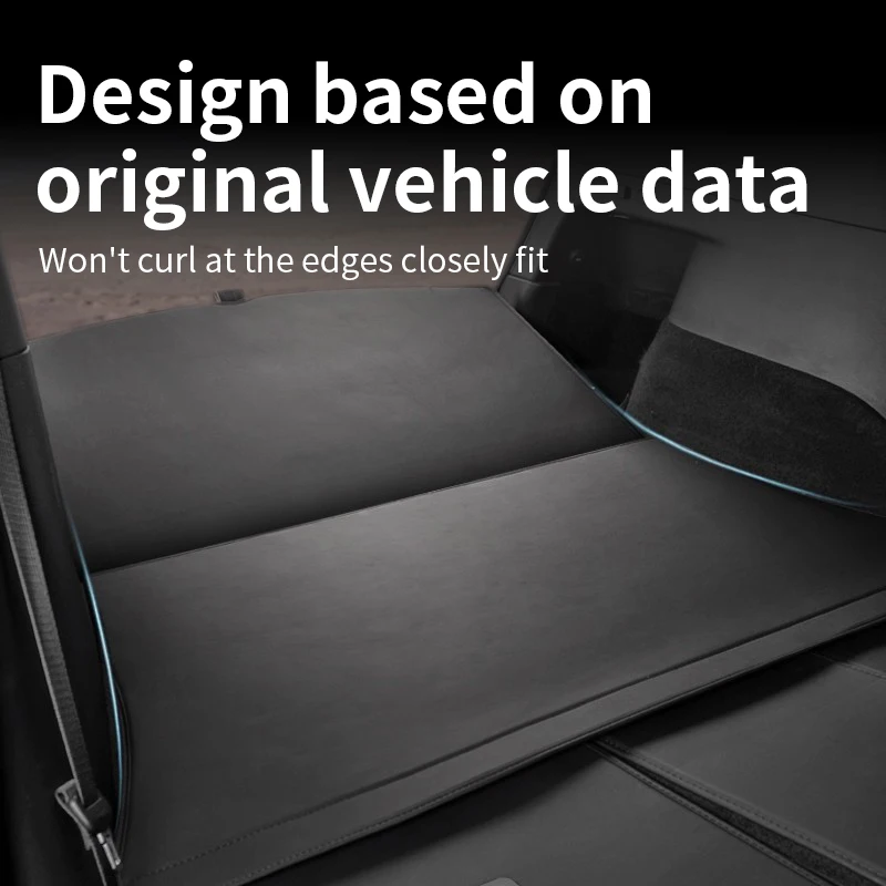 

Trunk Leather Protection Mat for Tesla Model Y,Split Design, Protects Original Interior from Scratches,Scratch-Resistant&Durable