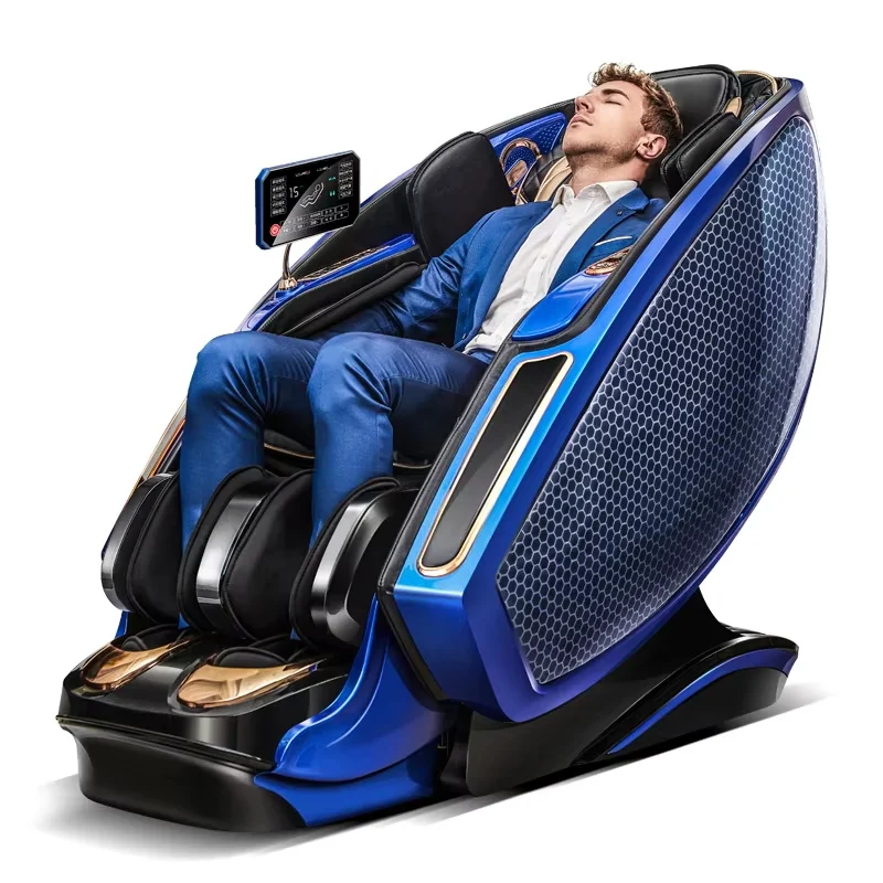 2024 Massage Chair, Full Body Zero Gravity with Shiatsu Massage Roller, Auto Massage Mode, Heater, Foot Massage, Bluetooth