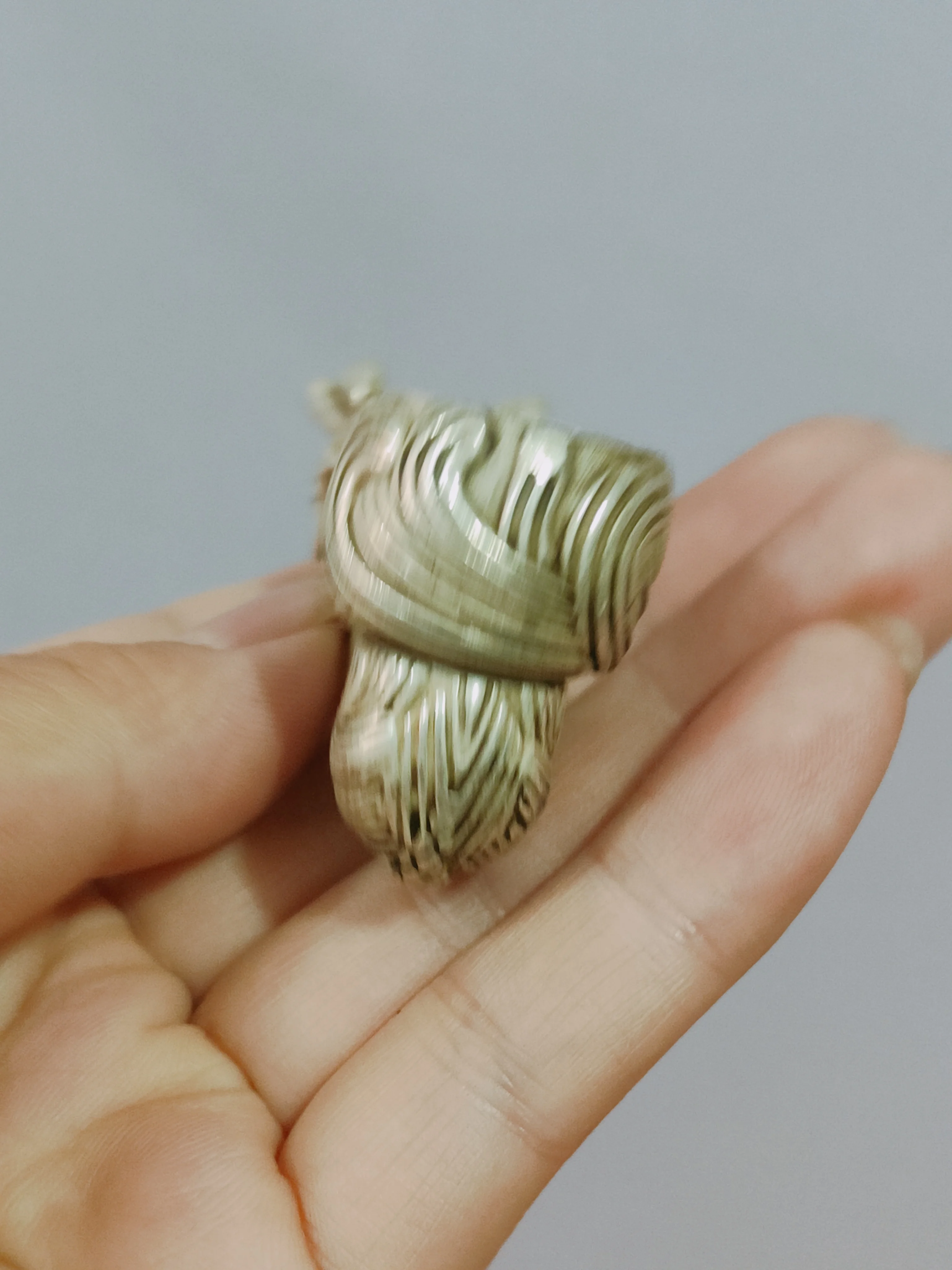 China retro Tibetan silver faucet cigarette rod accessories cigarette butts Miao Yin parts