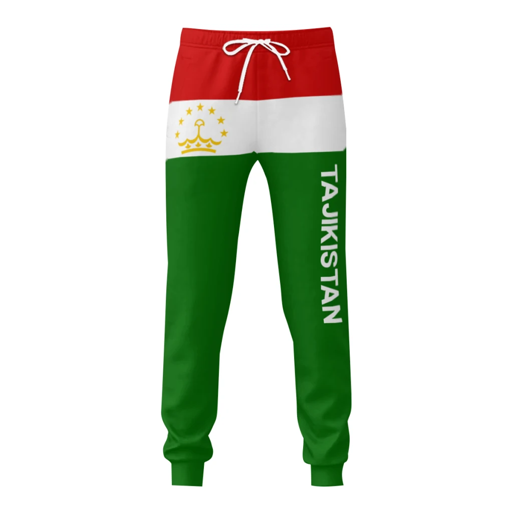 

Mens Sweatpants Tajikistan Flag Pants with Pockets Joggers Soccer Football Multifunction Sports Sweat With Drawstring