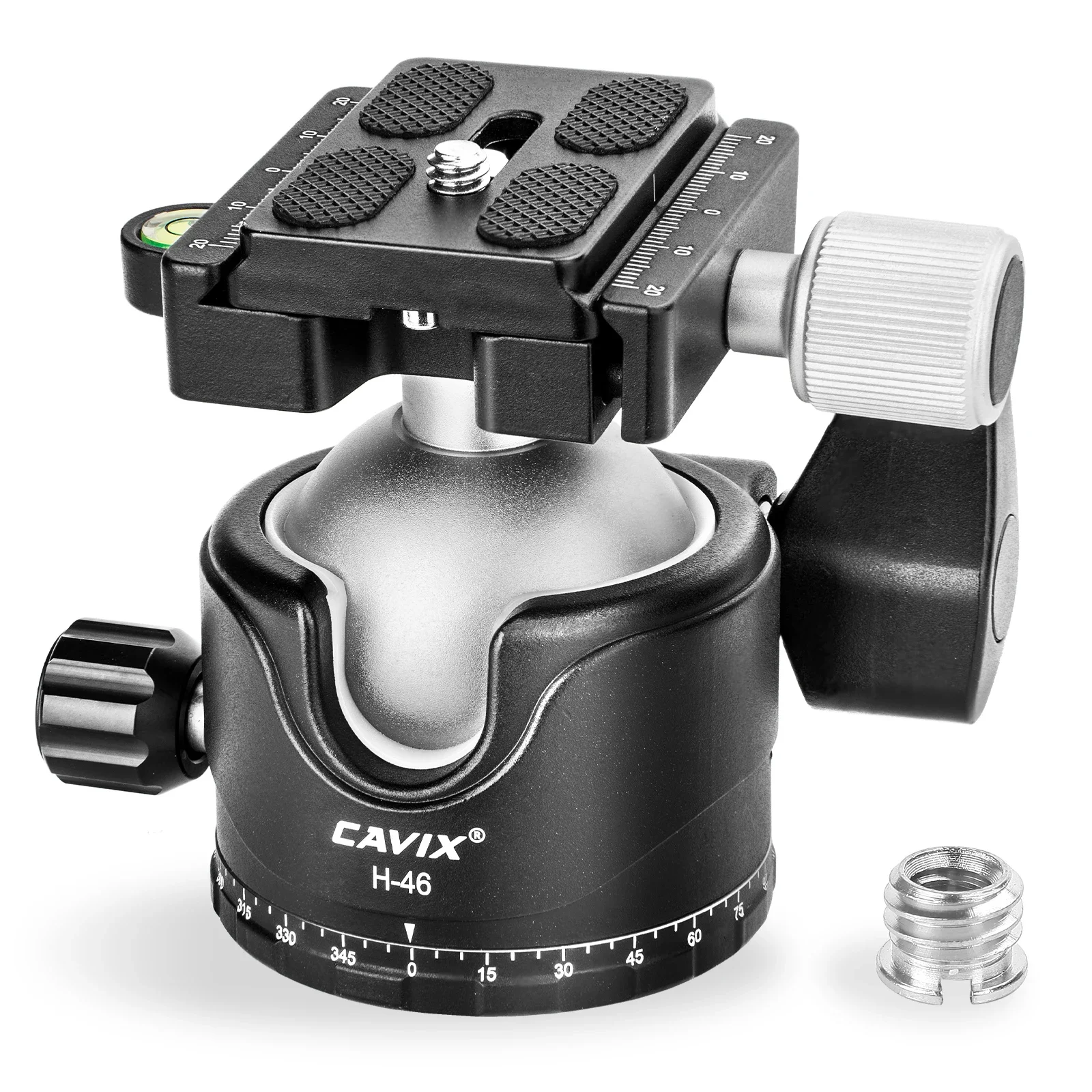 

Professional Mini Adapter Metal Light Weight Heavy Duty Heads For Tripeds Camera Mount Screws Tripod 46MM Ball Head