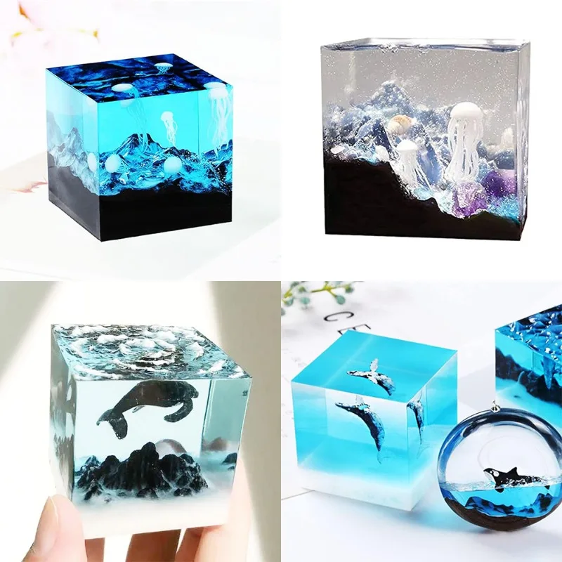 DIY Crystal Drop Adhesive Epoxy Resin Mold Mountain Peak Ornament Mold