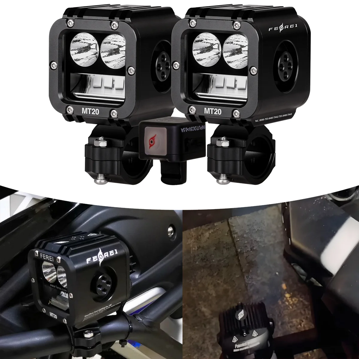 

STLF оптовая продажа с фабрики светодиодные профессиональные светодиодные вспомогательные прожекторы для вождения мотоцикла для путешествий на большие расстояния