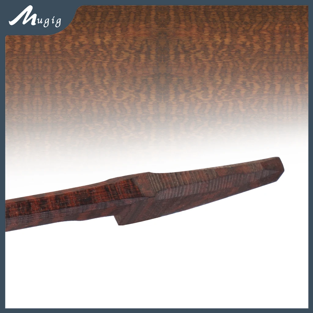 Mugig Unvarnished 4/4 Violin Bow Stick Baroque Style Snakewood Violin Luither Tool Violin Bow 4/4 Stick