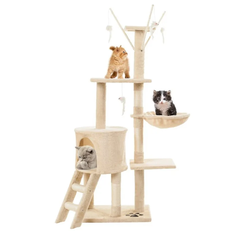 

Tree branch cat climbing frame pet supplies toy climbing frame scratching board