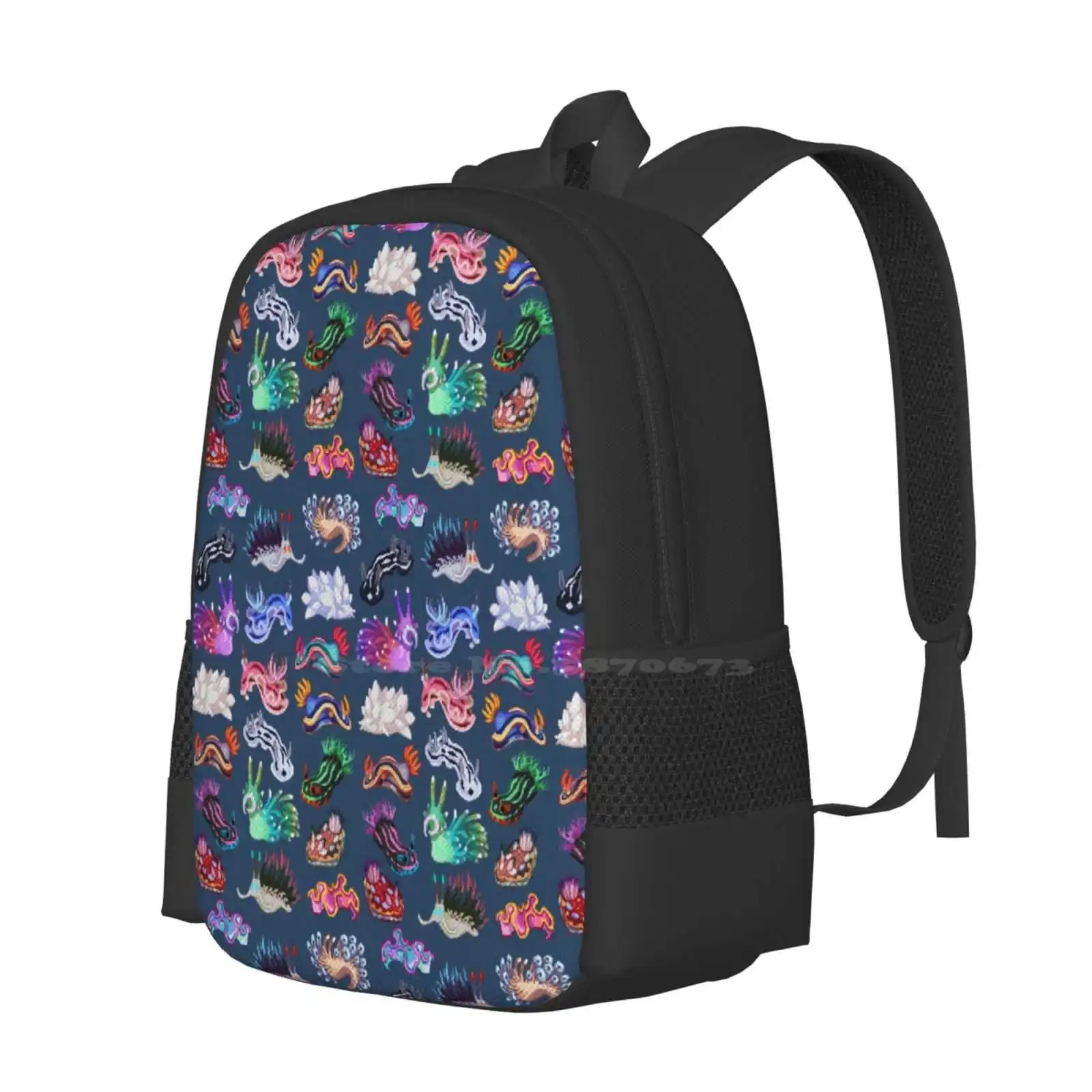 Nudibranch School Bags Travel Laptop Backpack Nudibranch Slug Snail Sea Animal