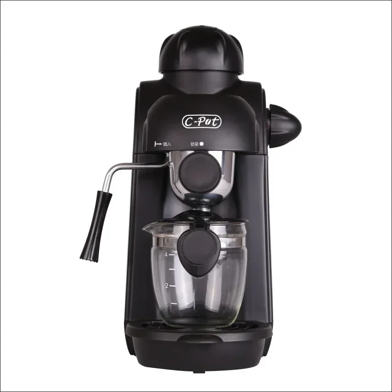 Machine Semi-automatic Coffee Maker Latte and Cappuccino Frothing Steam Pump 240ml