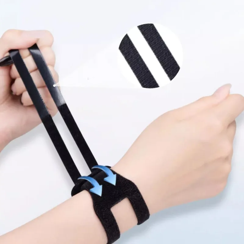 1Pc Wrist Support Band Wrist Brace Fitness Protective Gear Adjustable Wrist Strap Sports Powerlifting Bodybuilding Calisthenics
