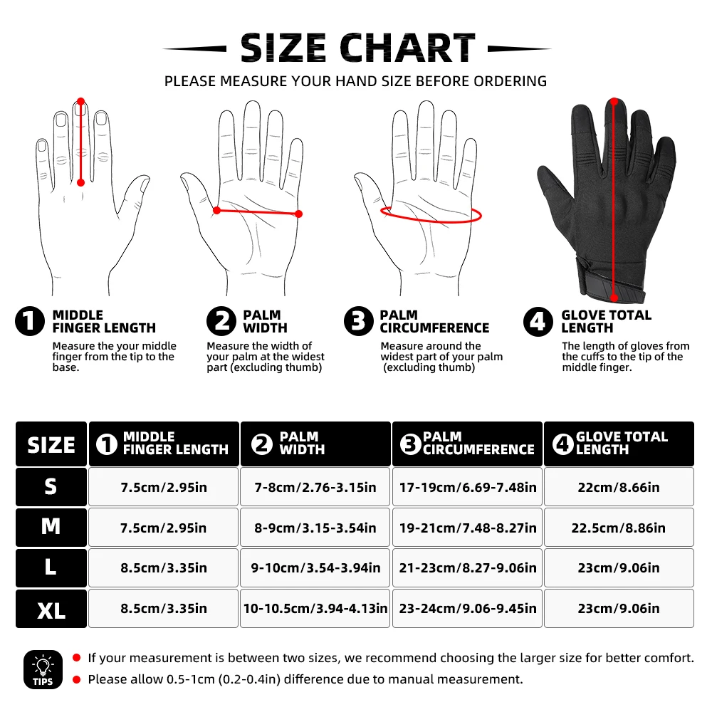 Taktische Handschuhe Touchscreen Vollfingerhandschuh Hartschale Fleece Kampf Airsoft Jagd Wandern Fahrrad Radfahren Ski Anti-Rutsch-Männer – Detail 6