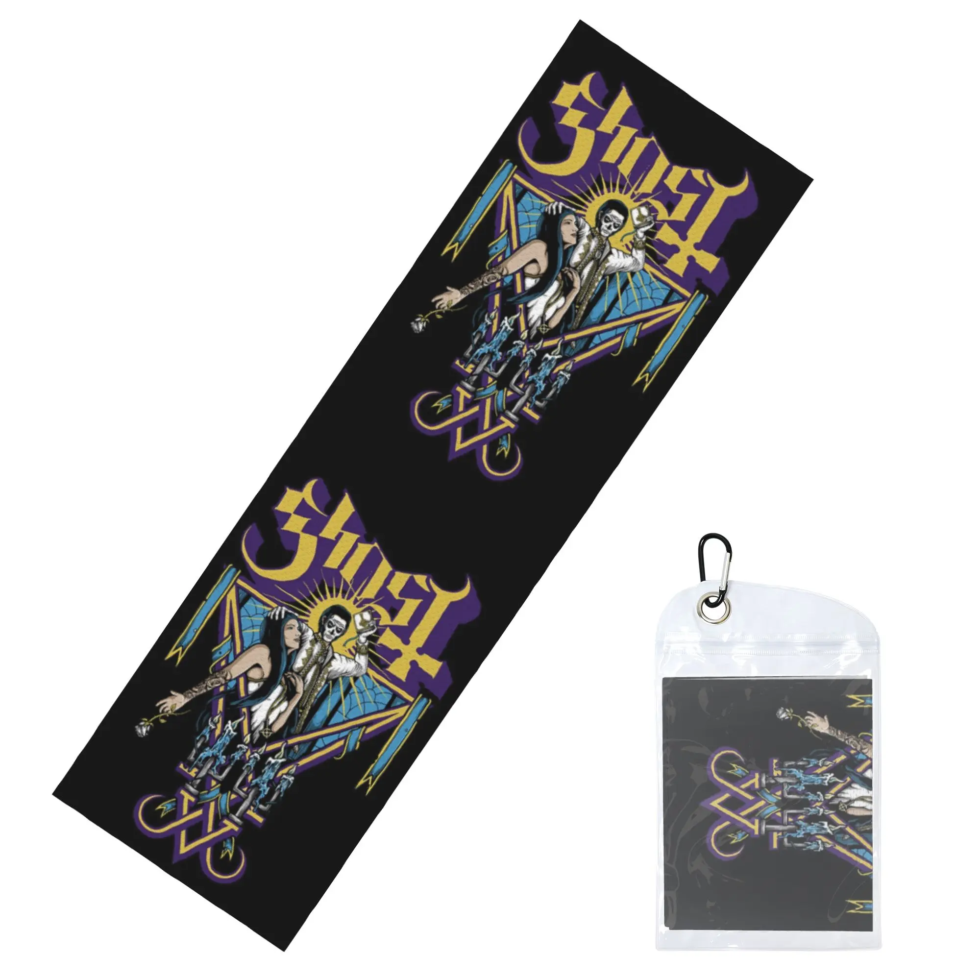 Swedish Rock Band Horror Ghost Towel Quick Drying  Super Soft  Fitness and Outdoor Activities Towels