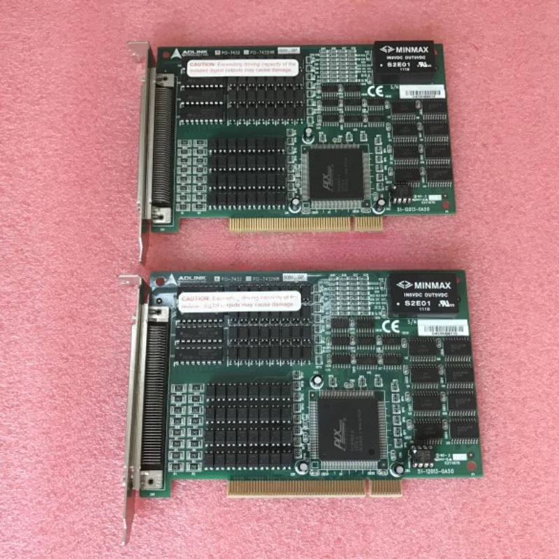 

For ADLINK PCI-7432 Industrial 32DI/32DO Isolation Card, 2500Vrms Protection, 500mA/Channel, PCI Interface, SCSI-II Connector