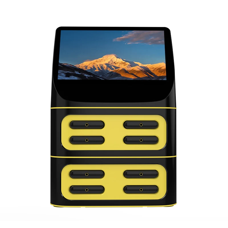 Vending Station 8slots Shared Charging Cabinet With Shared Power Bank Rental Mobile Charger