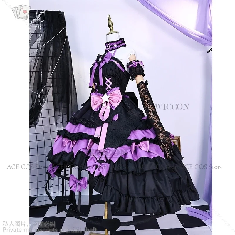 Game Identity V Cosplay Costume Bloody Queen Mary Bloodbath Lolita Long Dress Women Halloween Carnival Evening Party Kawaii Wig