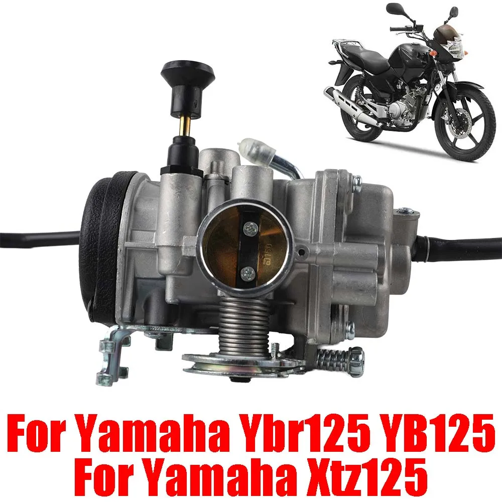 Carburador de motocicleta con piezas de motocicleta de doble línea, para Yamaha Ybr125 YB125 YJM125 YBR 125 YB 125 Xtz125 XTZ 125